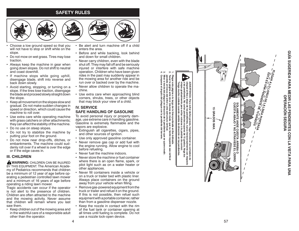 Safety rules | Poulan Pro PB30 User Manual | Page 4 / 30