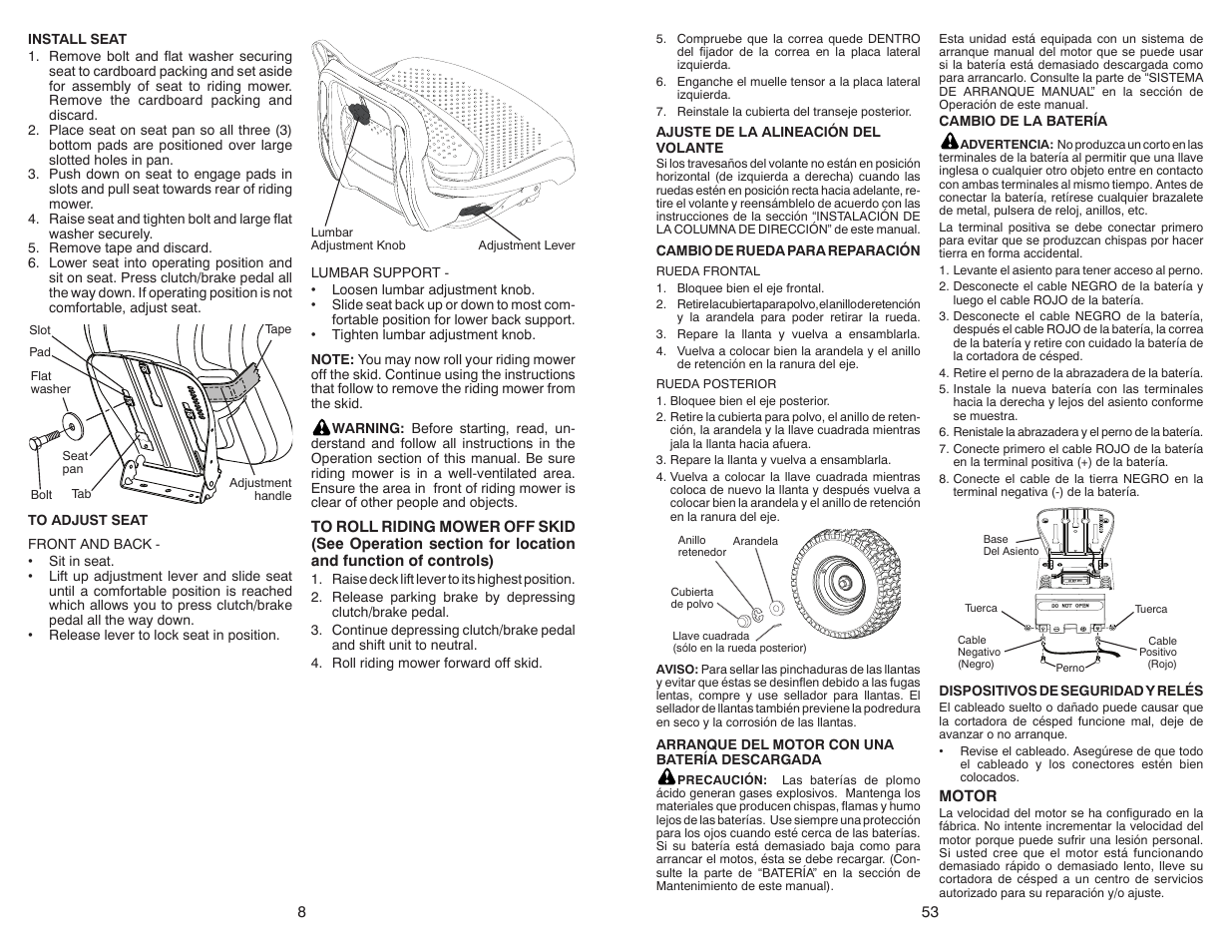Poulan Pro PB30 User Manual | Page 8 / 30