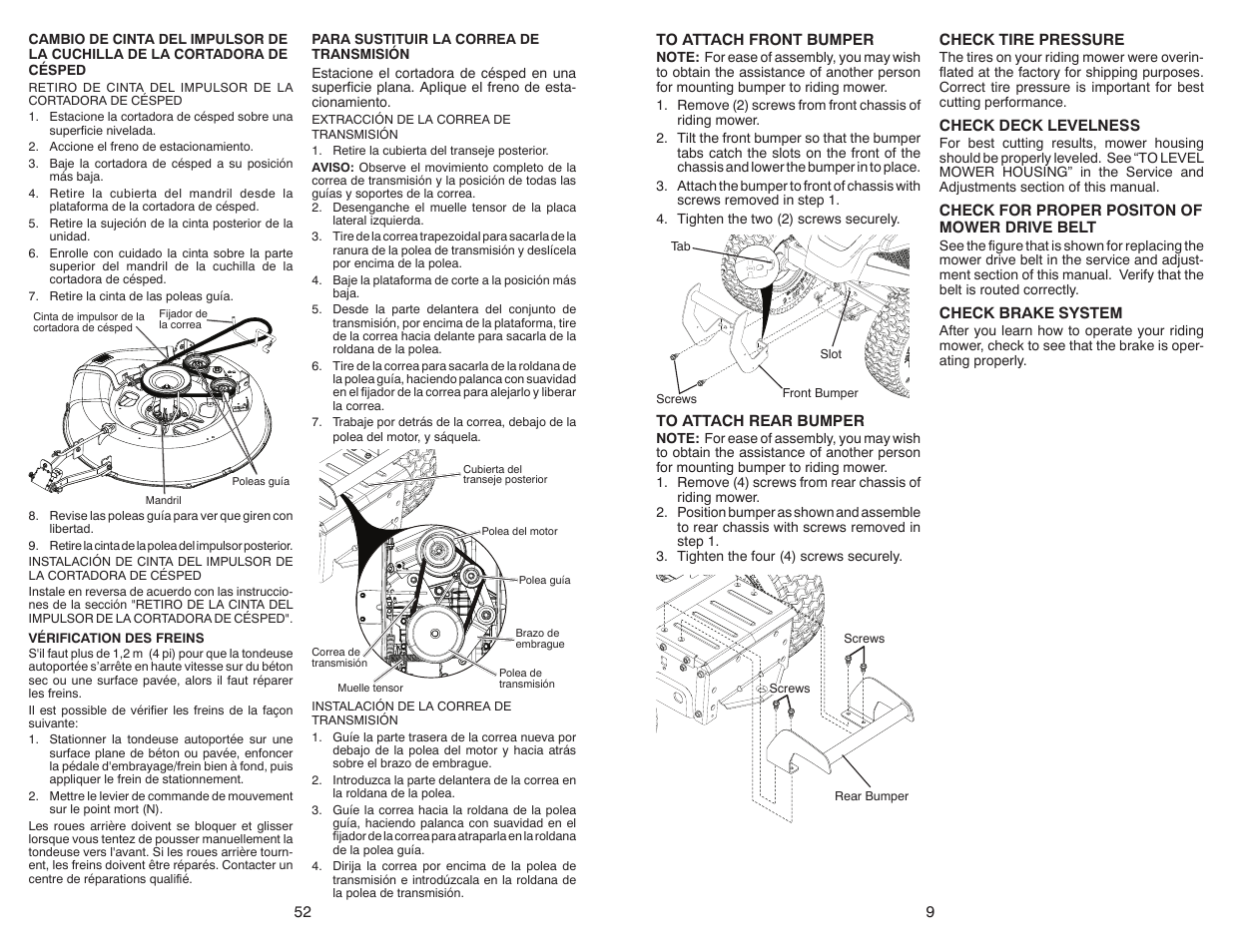 Poulan Pro PB30 User Manual | Page 9 / 30