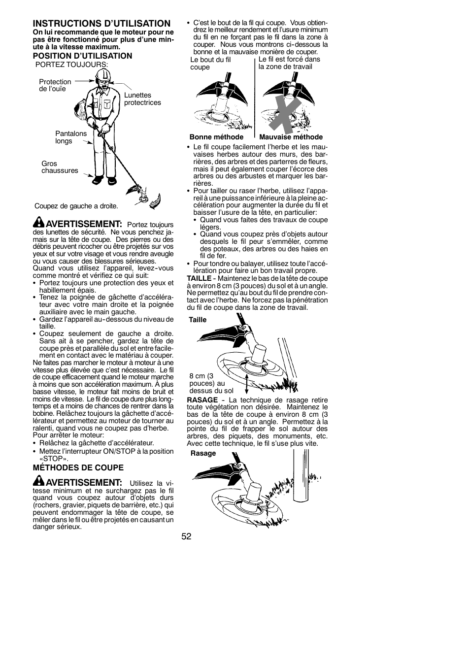 Poulan Pro PP130 User Manual | Page 52 / 60