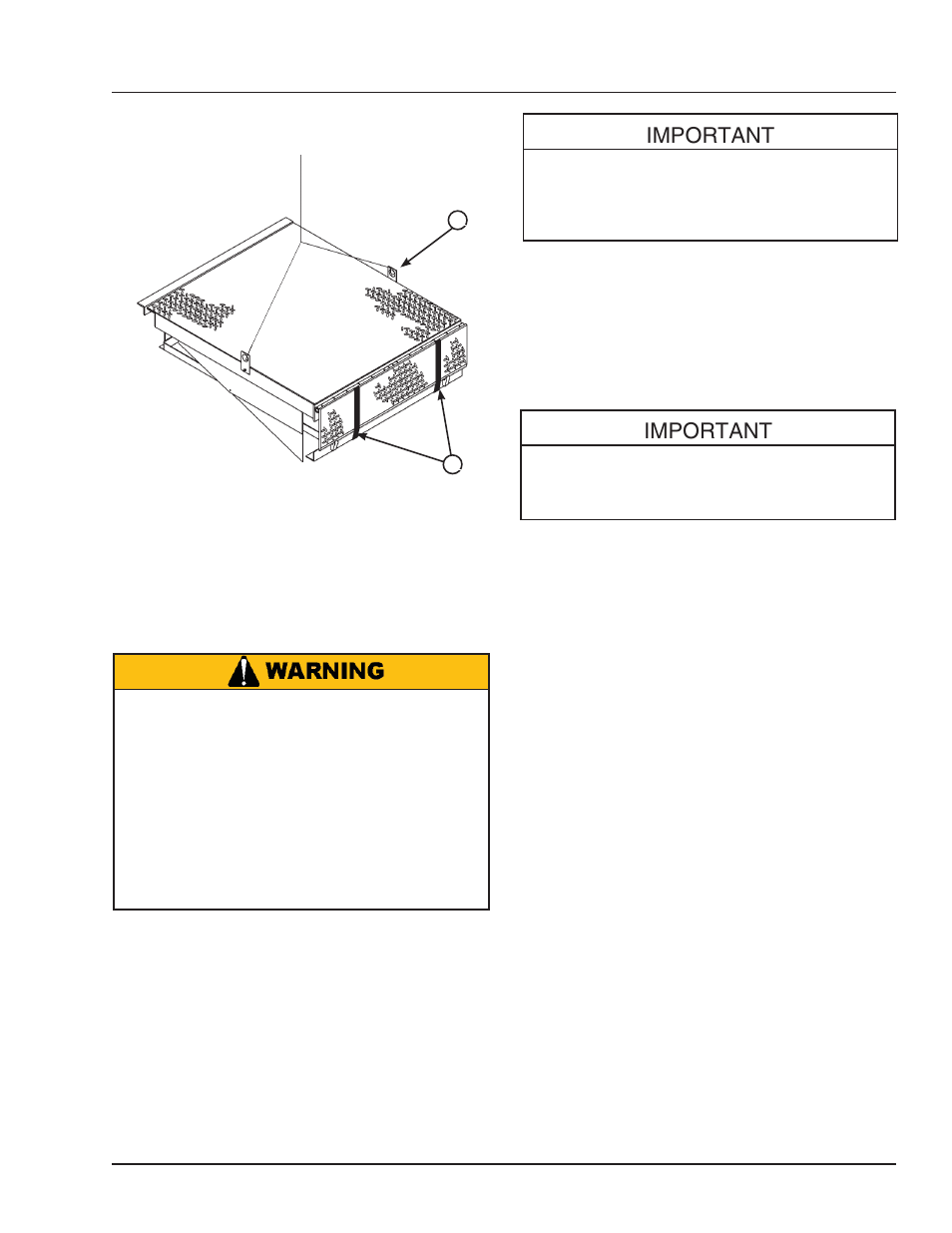 Installation, Important, Prepare dock leveler | Poweramp LHP SERIES HYDRAULIC User Manual | Page 13 / 44