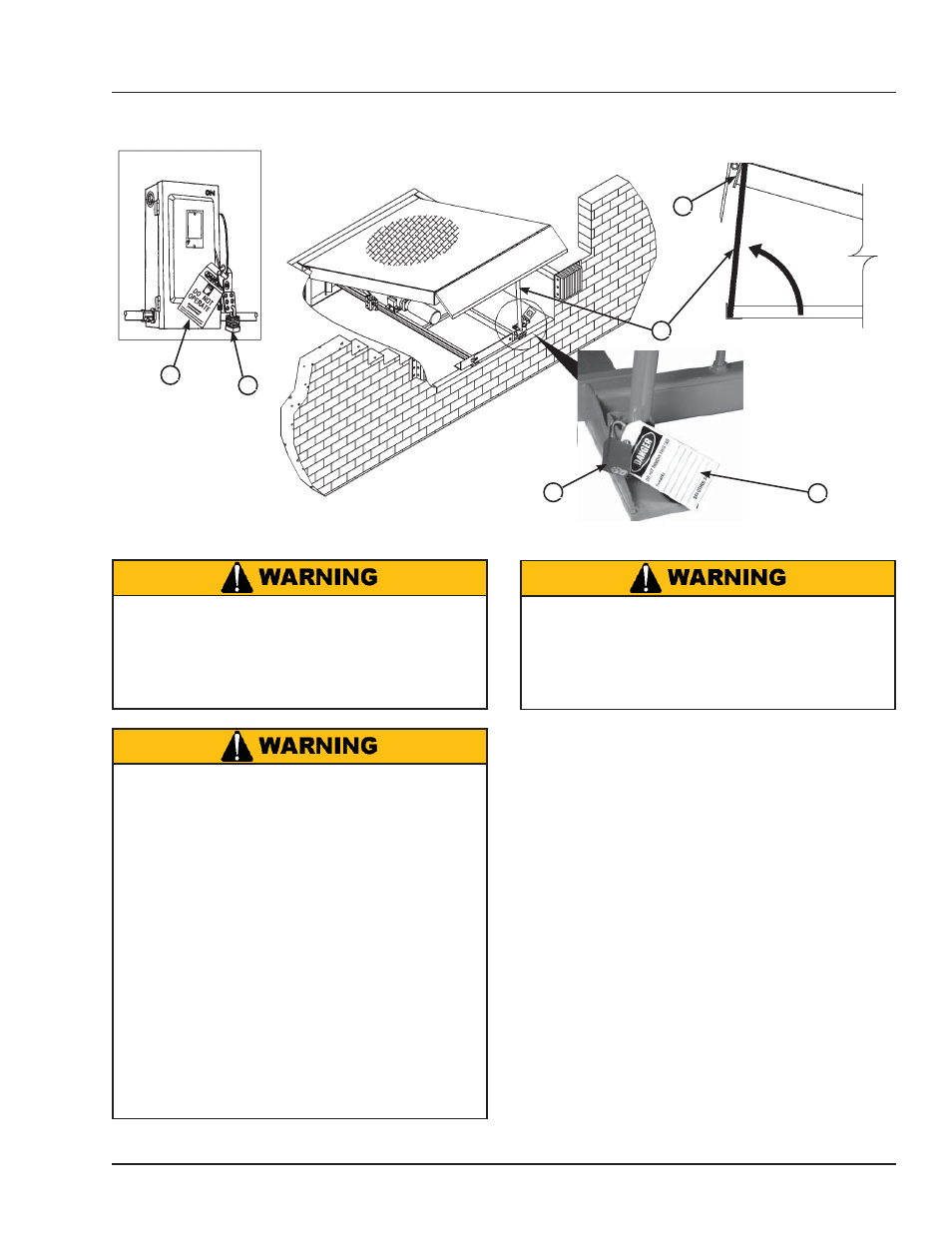 Maintenance, Service dock leveler safely | Poweramp LHP SERIES HYDRAULIC User Manual | Page 25 / 44