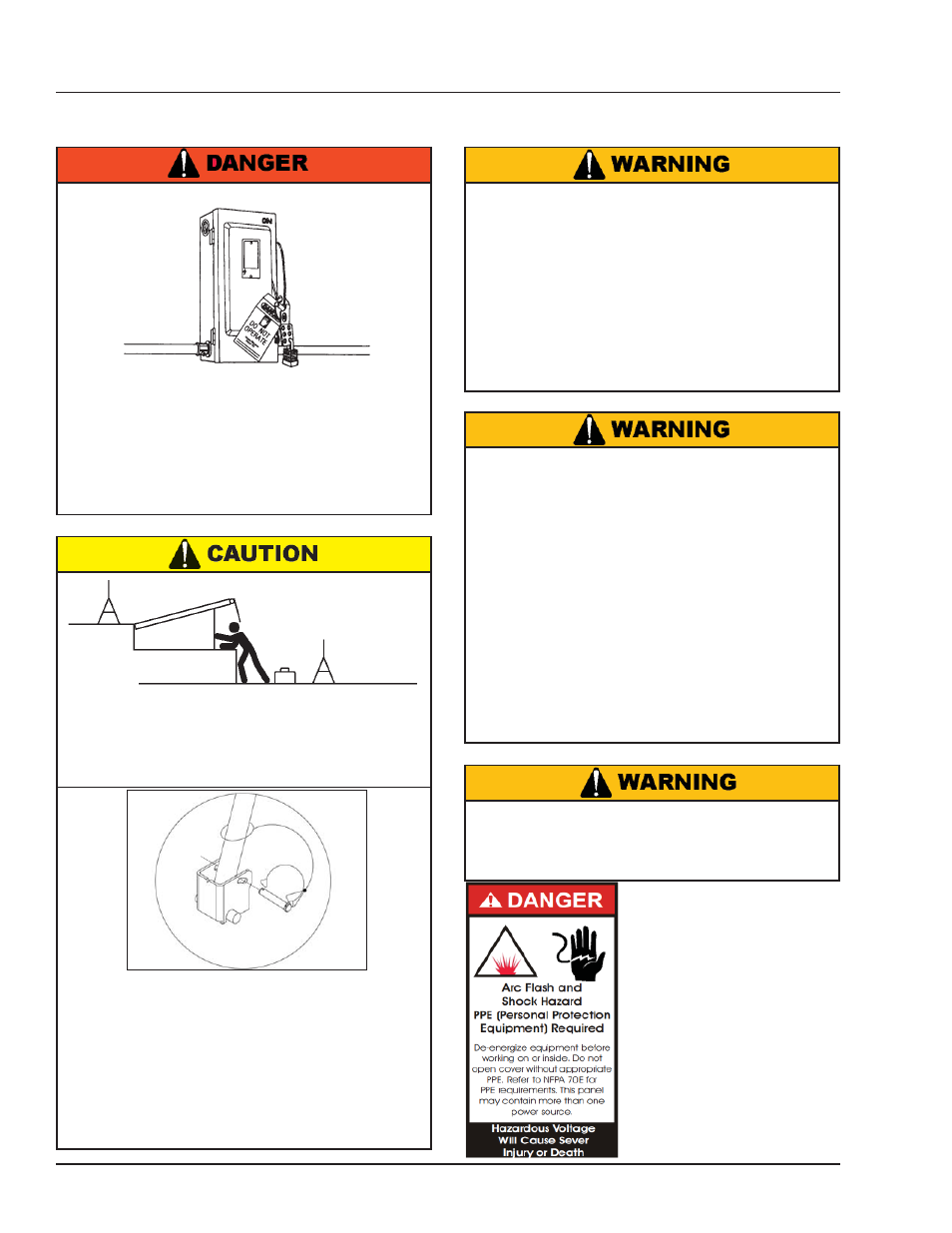 Safety, Maintenance safety precautions | Poweramp LHP SERIES HYDRAULIC User Manual | Page 6 / 44