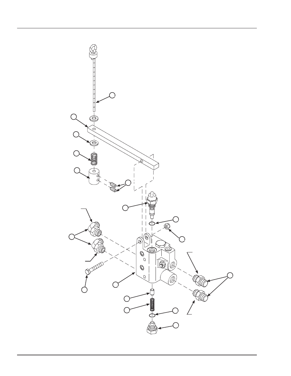 Parts, Logic block assembly | Poweramp VH SERIES HYDRAULIC User Manual | Page 44 / 52