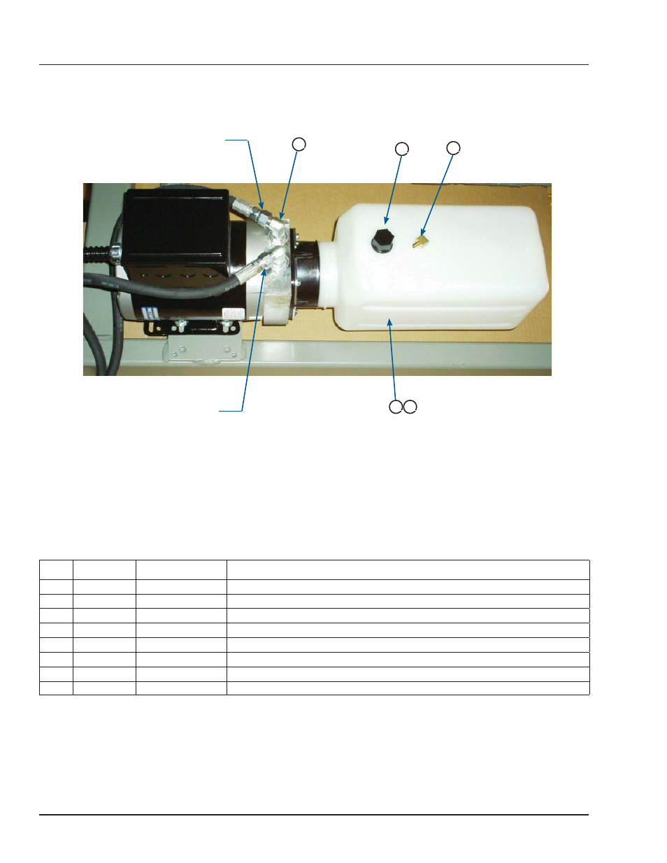 Parts, 0 amps @120 (volts, Power pack assembly, low amp draw | Poweramp VH SERIES HYDRAULIC User Manual | Page 48 / 52