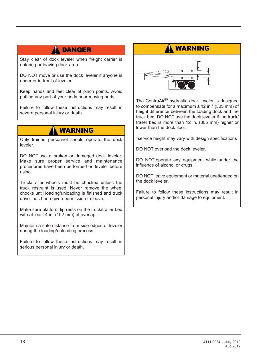 Operation, Operating instructions | Poweramp CentraAir AIR POWERED User Manual | Page 20 / 44