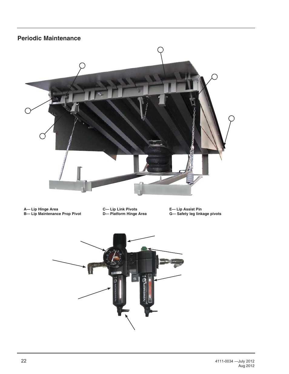 Maintenance, Periodic maintenance | Poweramp CentraAir AIR POWERED User Manual | Page 24 / 44