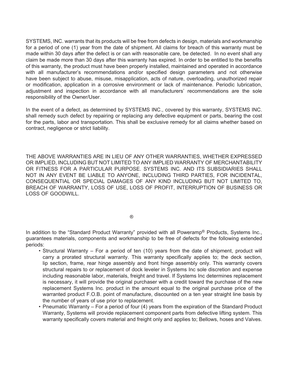 Poweramp CentraAir AIR POWERED User Manual | Page 44 / 44