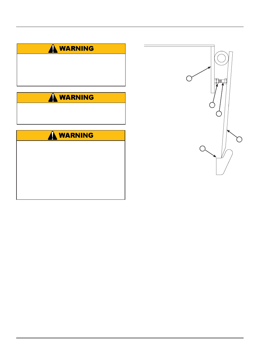 Adjustments, Adjust lip stop bolt | Poweramp AP SERIES AIR POWERED User Manual | Page 28 / 44