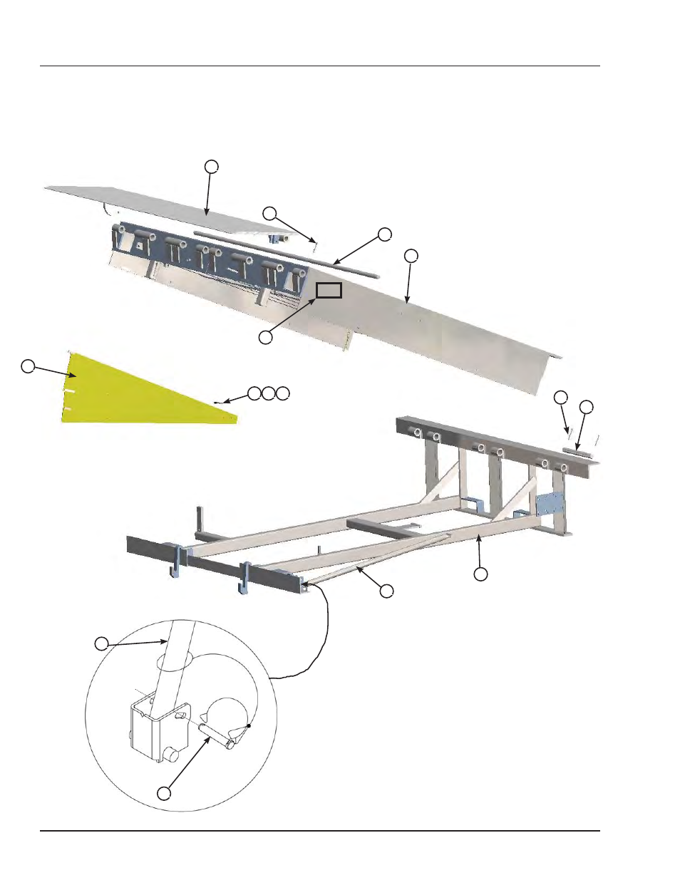 Parts, Frame and platform from jan 2012 | Poweramp AP SERIES AIR POWERED User Manual | Page 38 / 44