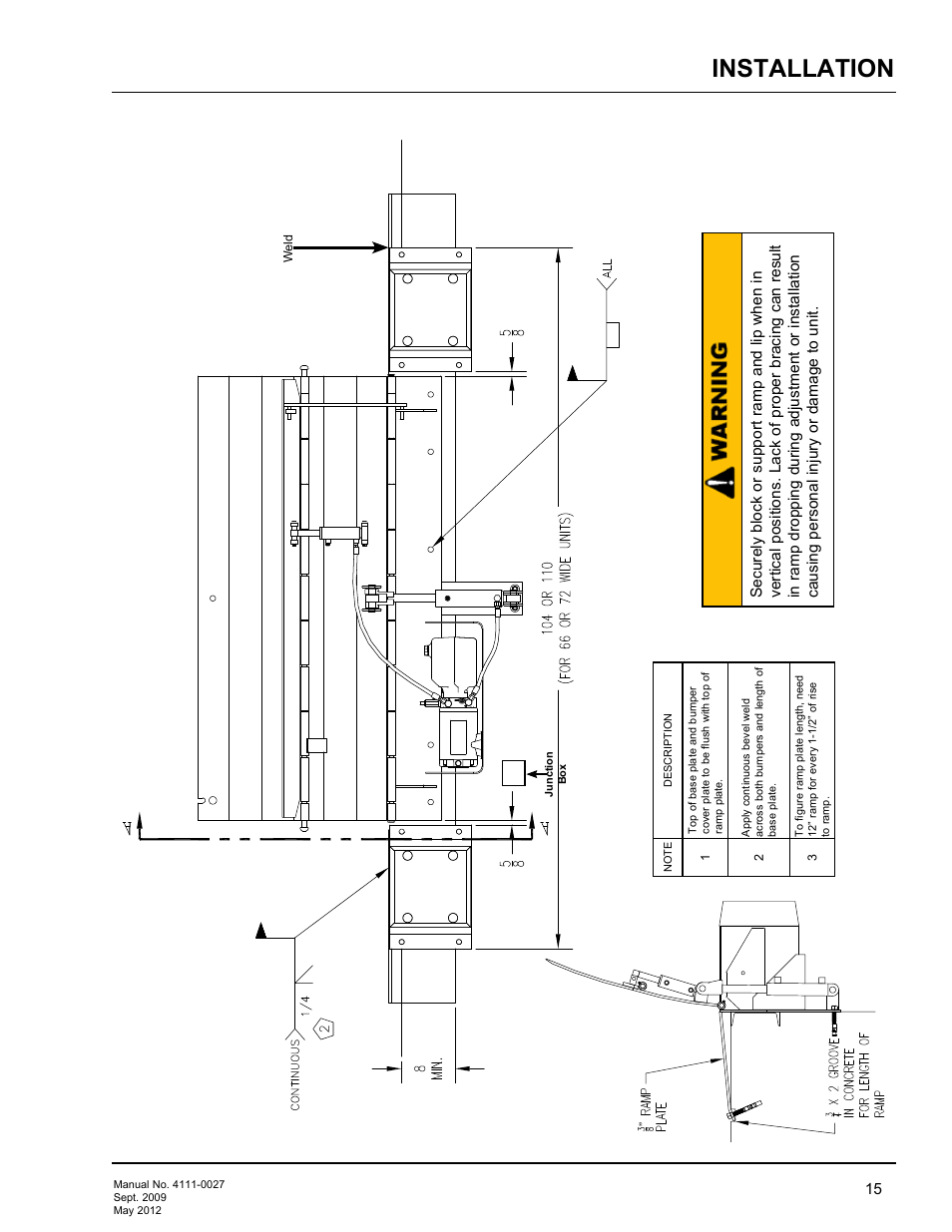 Installation | Poweramp HED SERIES HYDRAULIC User Manual | Page 17 / 48