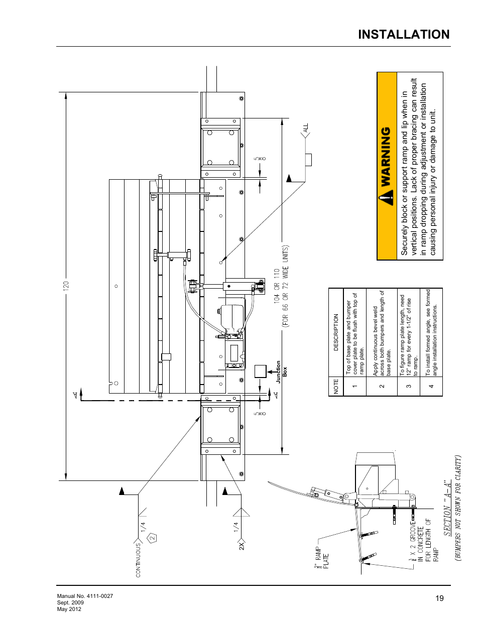 Installation | Poweramp HED SERIES HYDRAULIC User Manual | Page 21 / 48