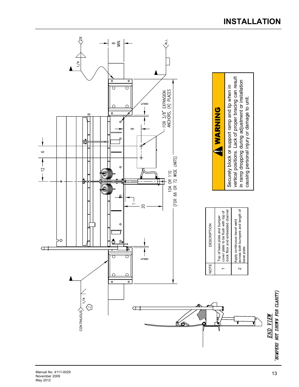 Installation | Poweramp HNL SERIES HYDRAULIC User Manual | Page 15 / 48