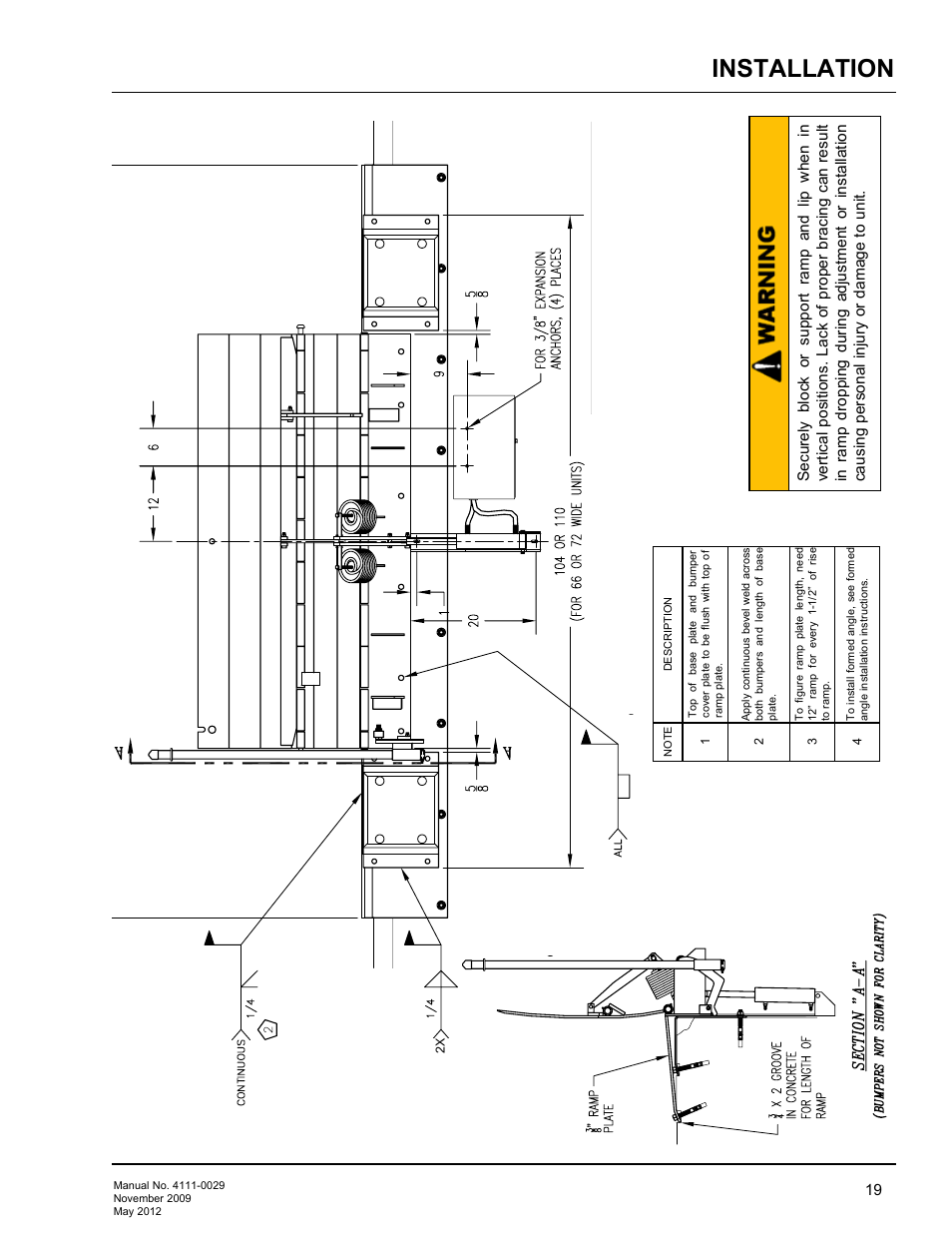 Installation | Poweramp HNL SERIES HYDRAULIC User Manual | Page 21 / 48