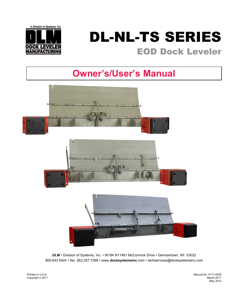 Poweramp EOD DL-NL-TS SERIES User Manual | 44 pages