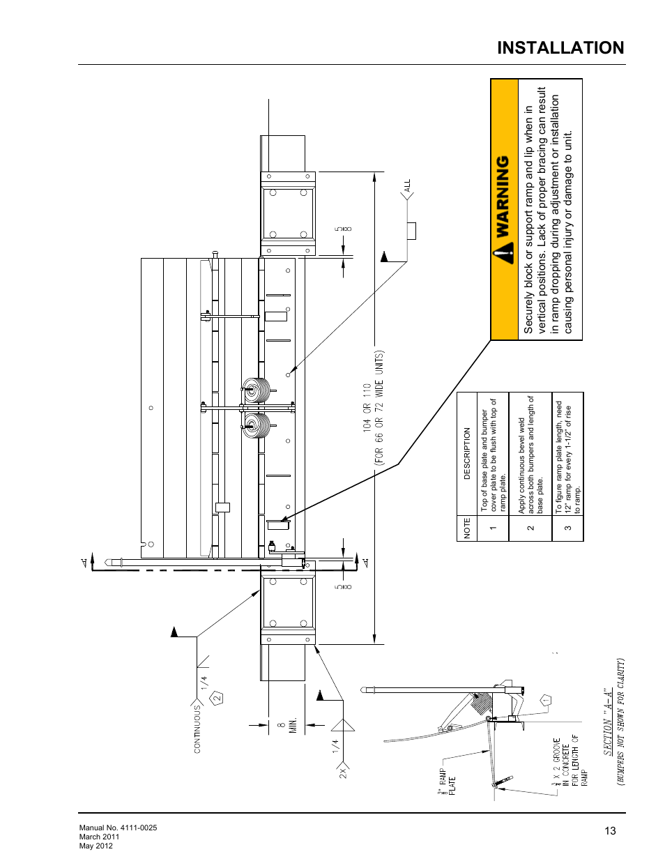 Installation | Poweramp EOD DL-NL-TS SERIES User Manual | Page 15 / 44