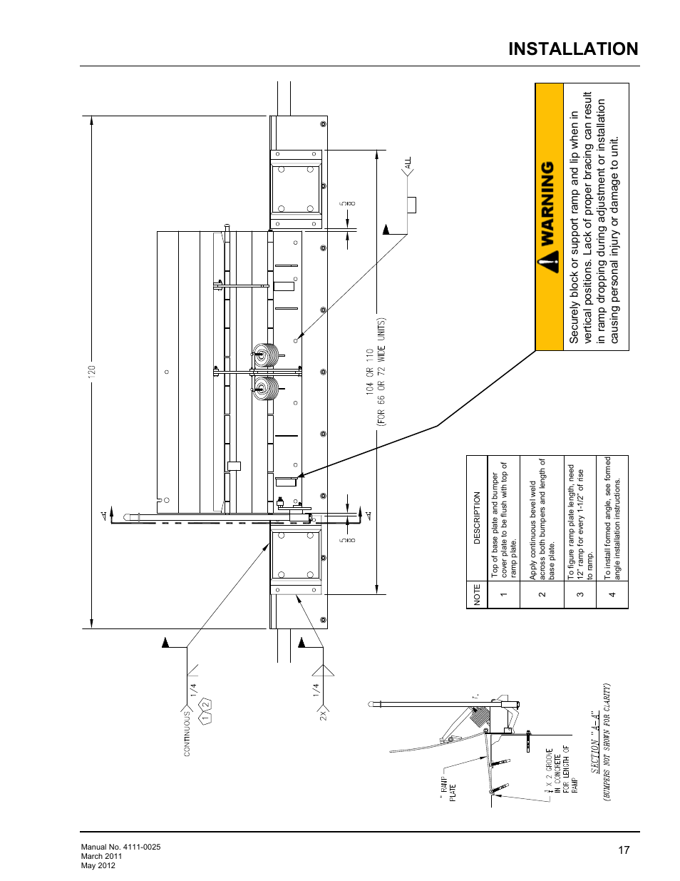 Installation | Poweramp EOD DL-NL-TS SERIES User Manual | Page 19 / 44