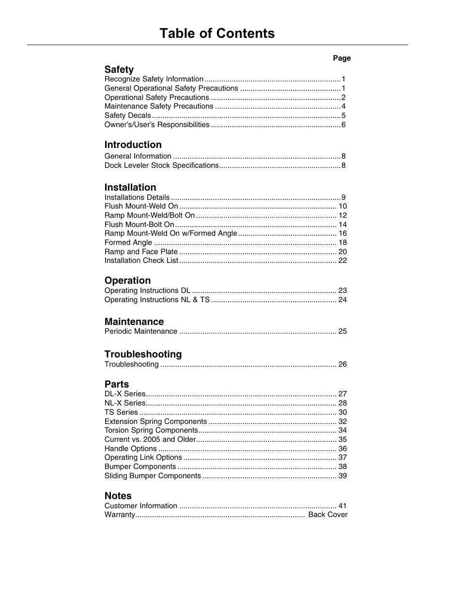 Poweramp EOD DL-NL-TS SERIES User Manual | Page 2 / 44