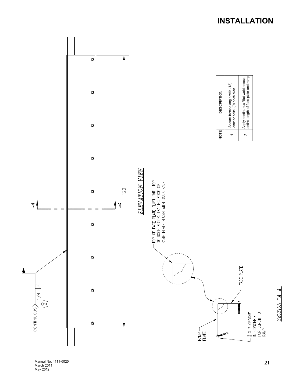 Installation | Poweramp EOD DL-NL-TS SERIES User Manual | Page 23 / 44