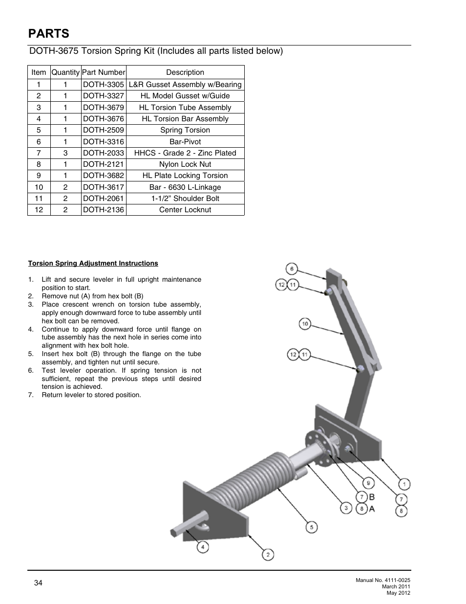 Parts | Poweramp EOD DL-NL-TS SERIES User Manual | Page 36 / 44