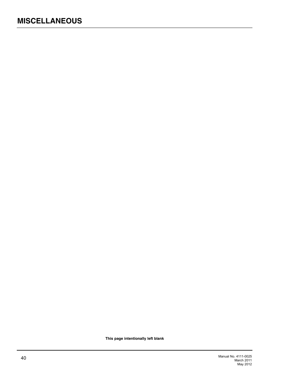 Miscellaneous | Poweramp EOD DL-NL-TS SERIES User Manual | Page 42 / 44