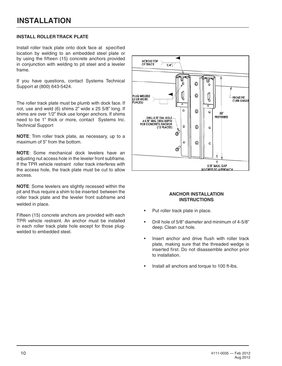 Installation | Poweramp TPR SERIES User Manual | Page 12 / 44