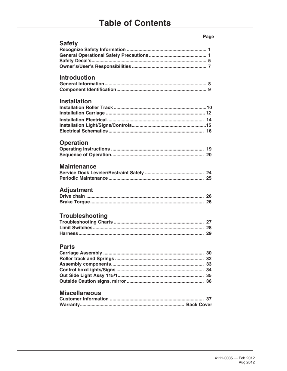 Poweramp TPR SERIES User Manual | Page 2 / 44