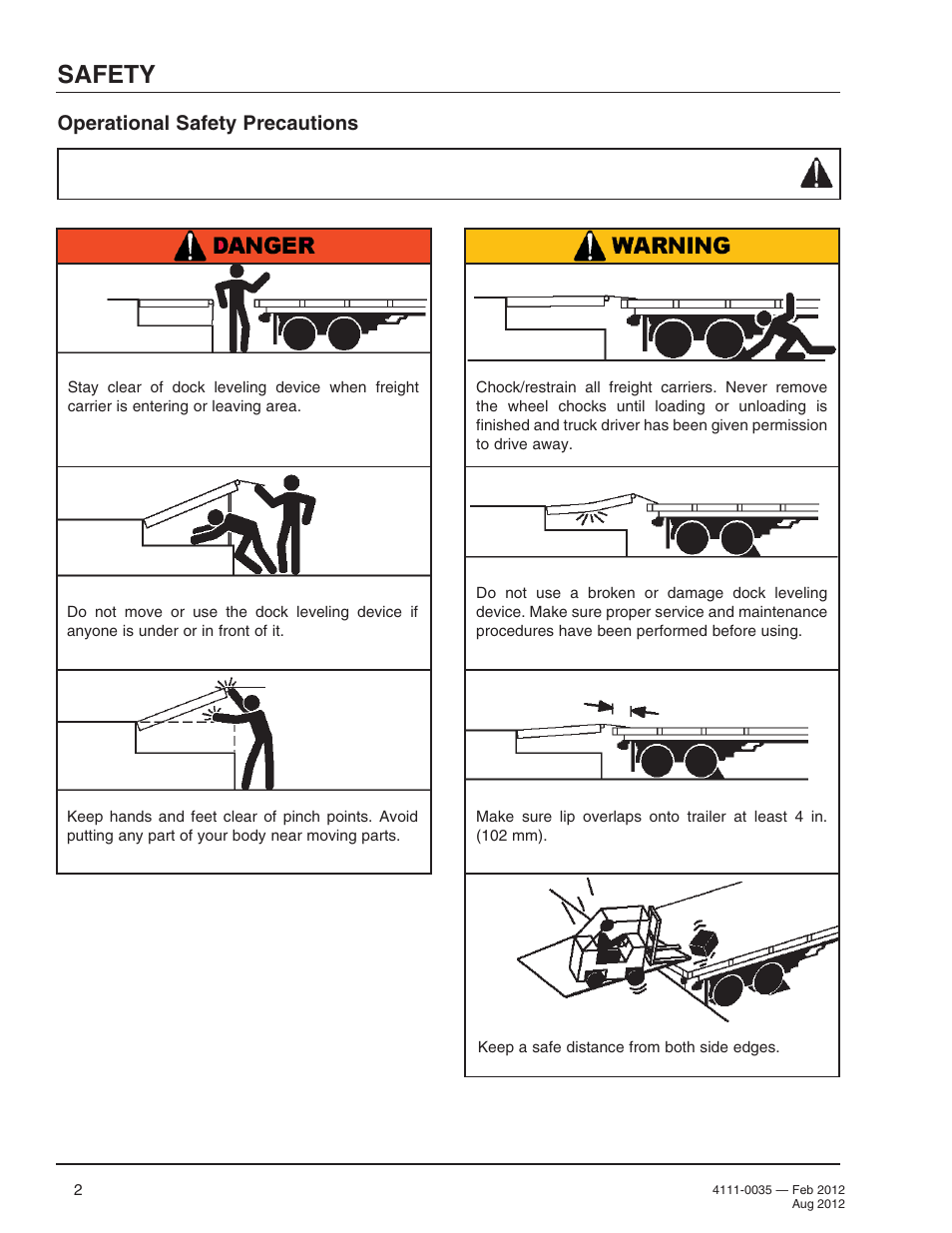 Safety, Operational safety precautions | Poweramp TPR SERIES User Manual | Page 4 / 44