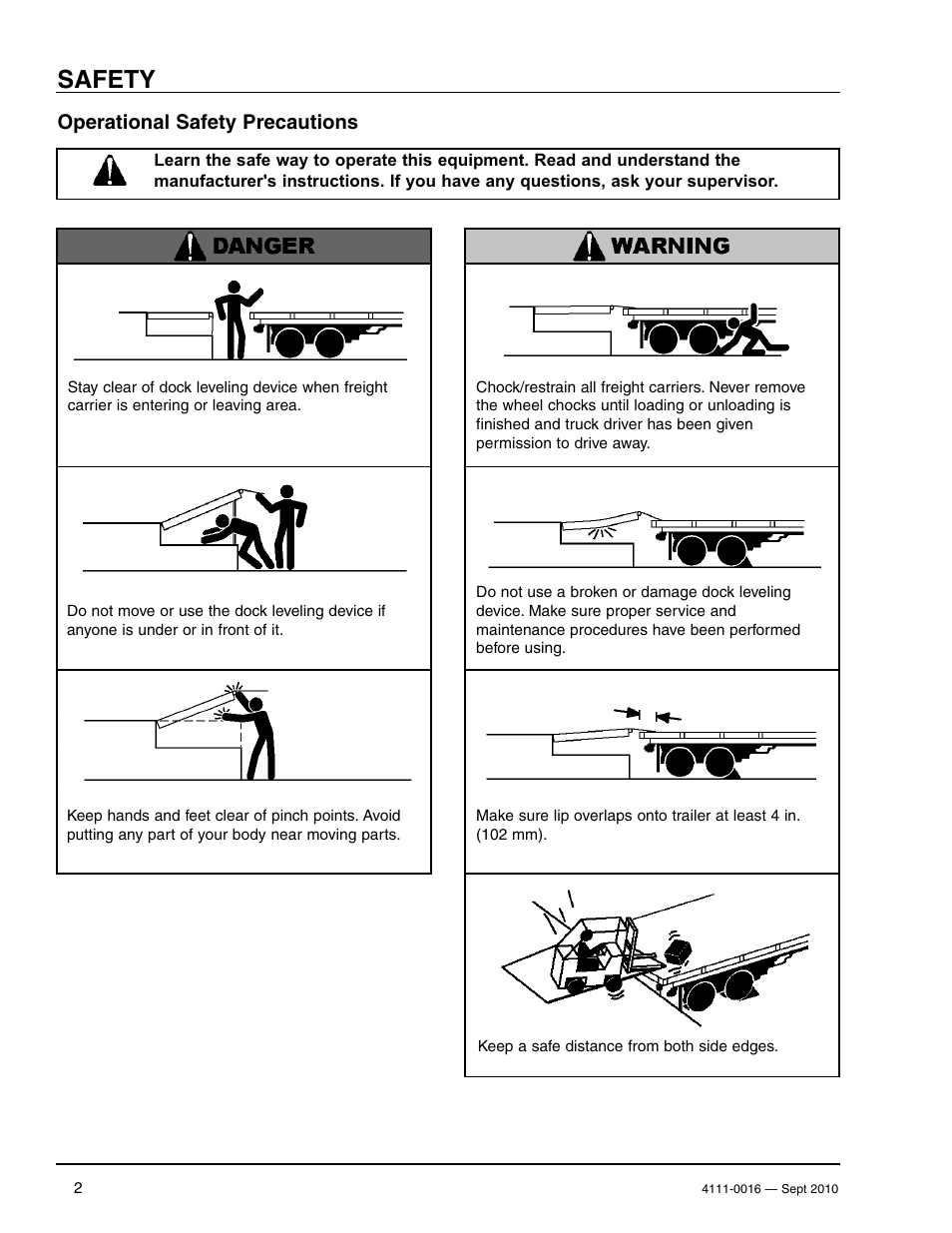 Safety, Operational safety precautions | Poweramp POWERHOLD SC SERIES User Manual | Page 4 / 56