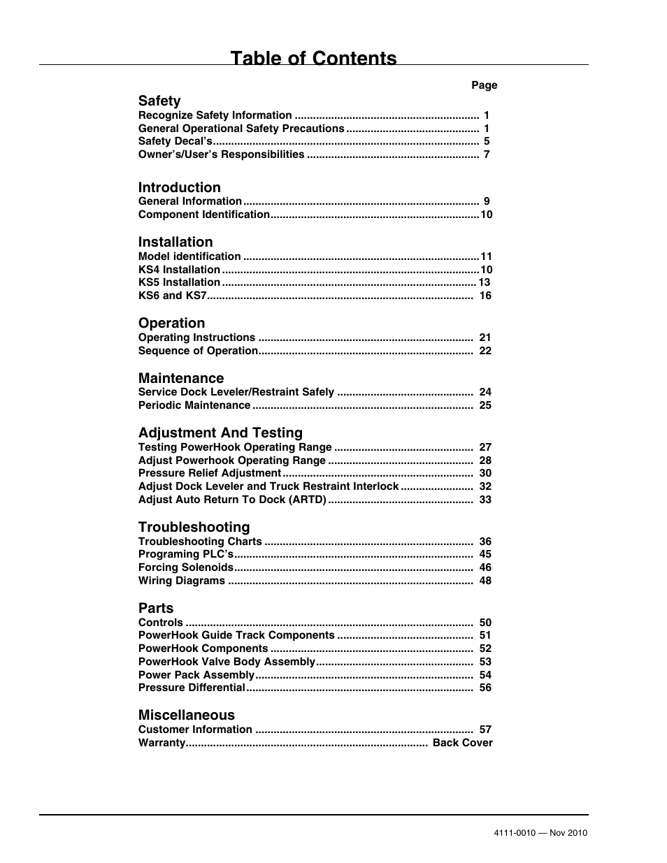Poweramp POWERHOOK SERIES User Manual | Page 2 / 60