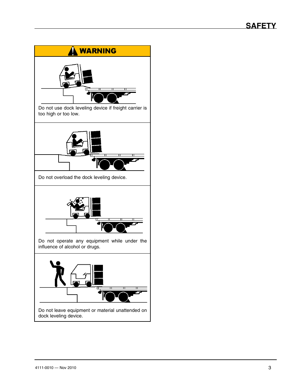 Safety | Poweramp POWERHOOK SERIES User Manual | Page 5 / 60