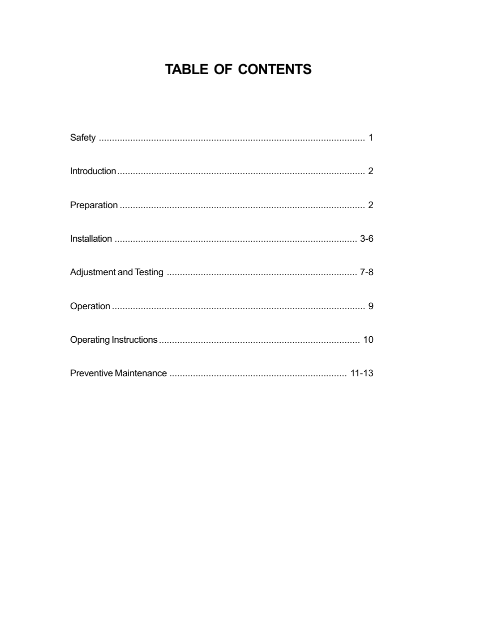 Poweramp E SERIES HYDRAULIC 11_96 User Manual | Page 2 / 22