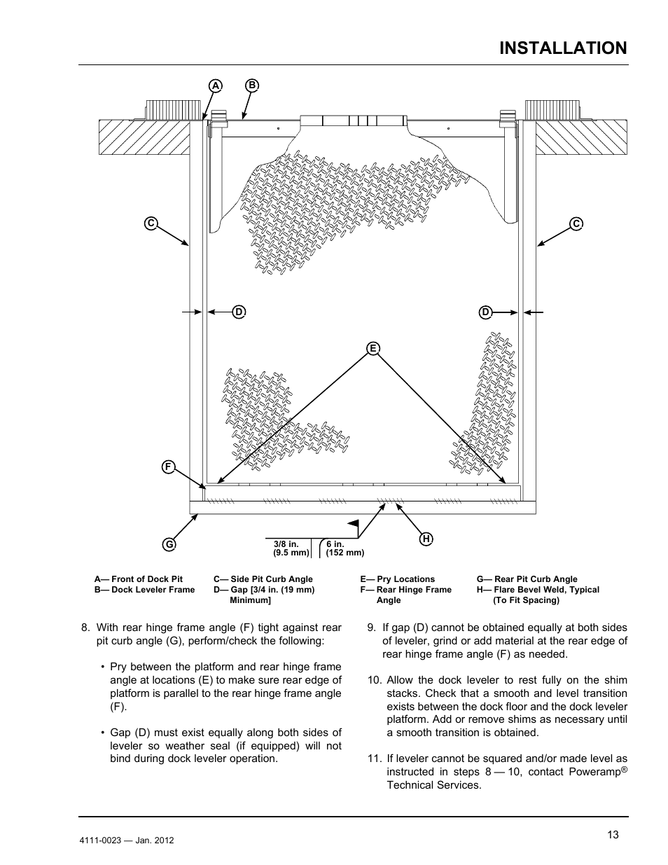 Installation | Poweramp CentraAir AIR POWERED 2.2012 User Manual | Page 15 / 44