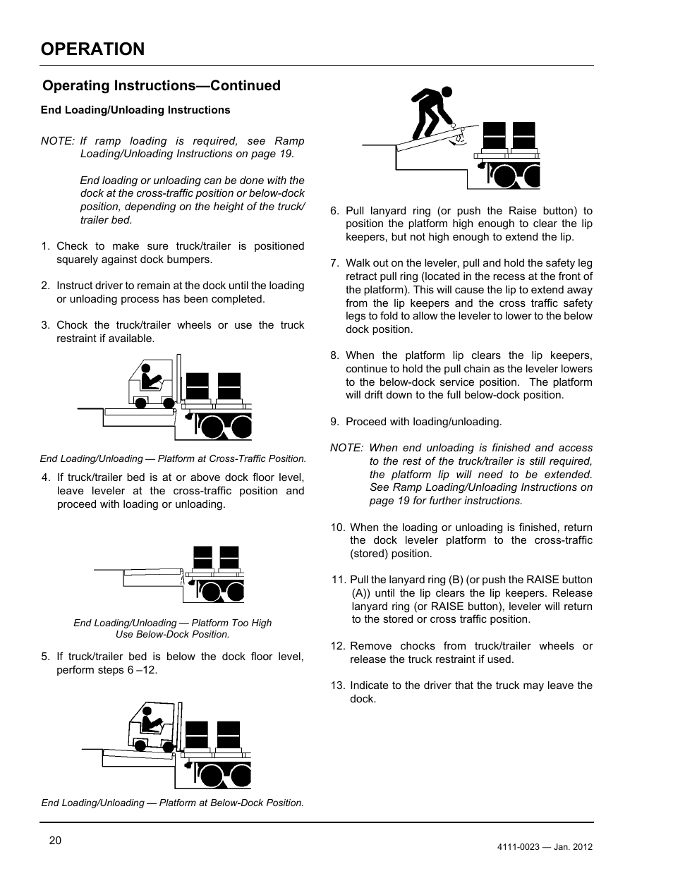 Operation, Operating instructions—continued | Poweramp CentraAir AIR POWERED 2.2012 User Manual | Page 22 / 44