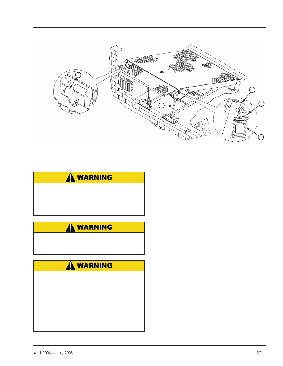 Maintenance, Service dock leveler safely | Poweramp CM SERIES MECHANICAL 12.2006 User Manual | Page 23 / 40