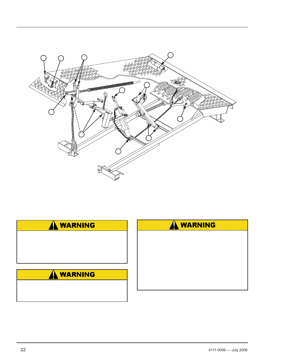 Maintenance, Periodic maintenance | Poweramp CM SERIES MECHANICAL 12.2006 User Manual | Page 24 / 40