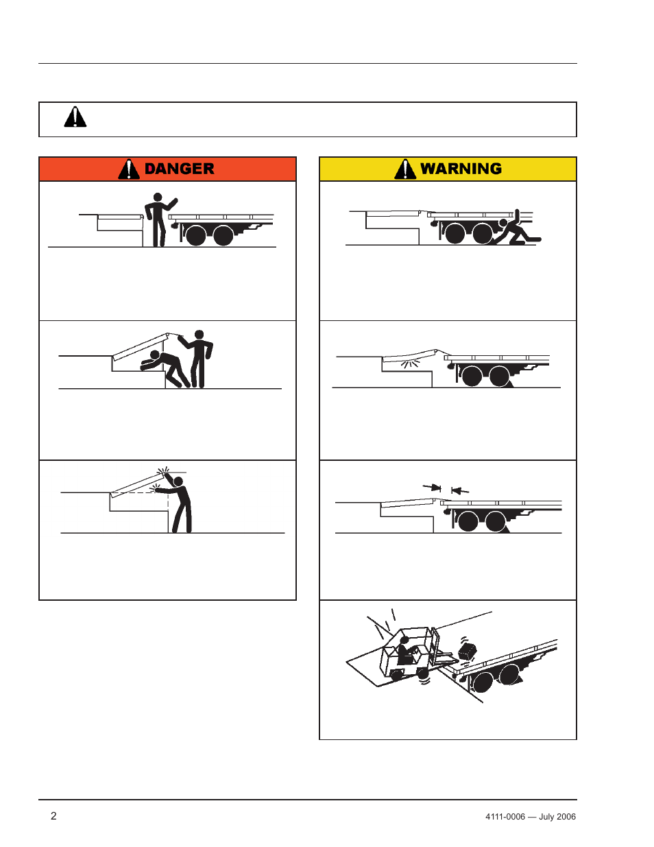 Safety, Operational safety precautions | Poweramp CM SERIES MECHANICAL 12.2006 User Manual | Page 4 / 40