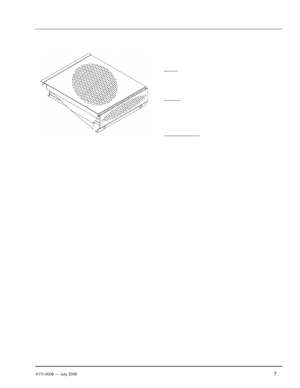Introduction, General information, Dock leveler stock specifications | Poweramp CM SERIES MECHANICAL 12.2006 User Manual | Page 9 / 40