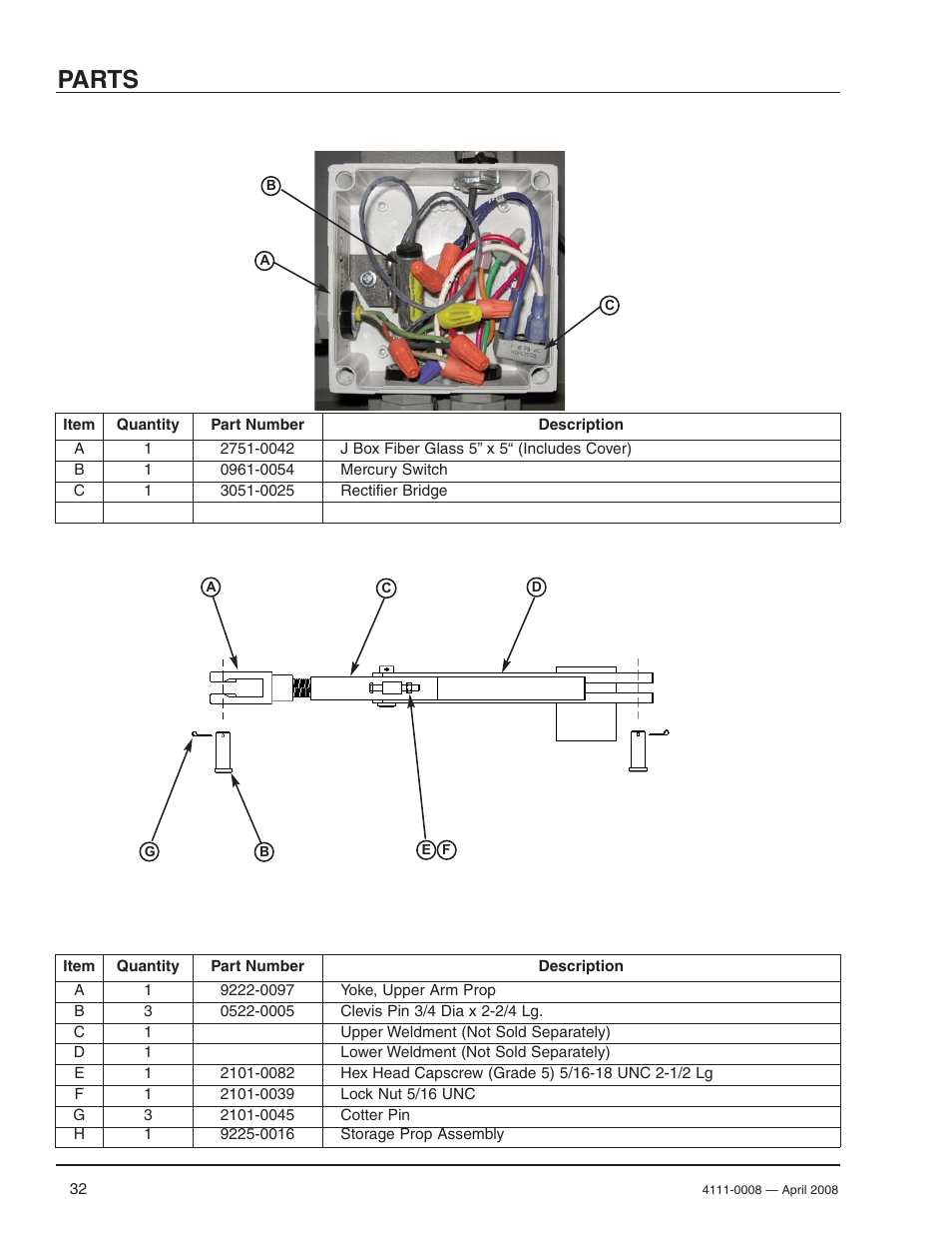 Parts | Poweramp VS VERTICAL SPECIALTY 4.2009 User Manual | Page 34 / 52
