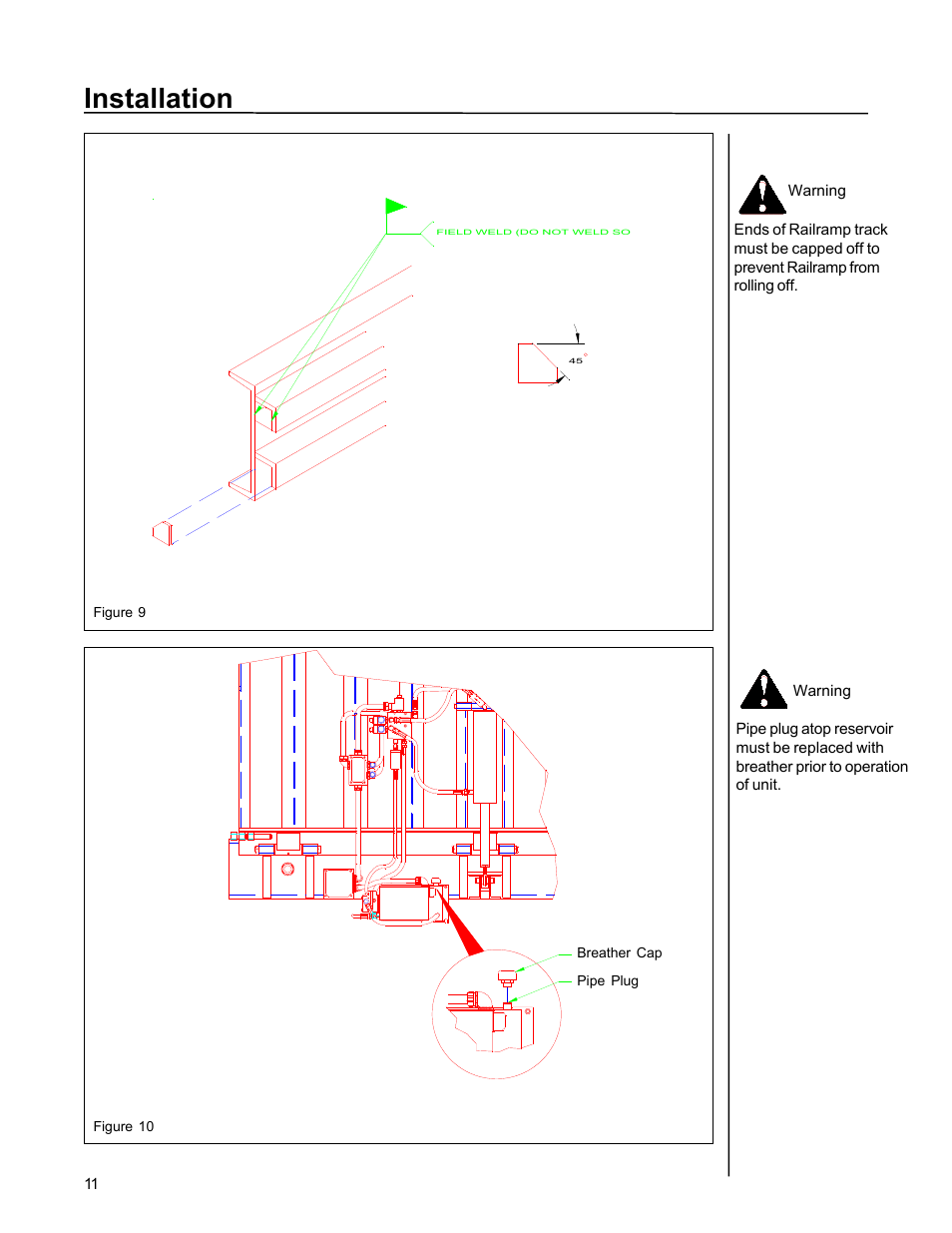 Installation | Poweramp RAIL RAMP SPECIALTY 1.1995 User Manual | Page 14 / 27