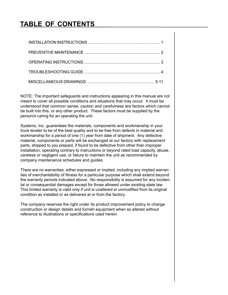 Poweramp PIT MOUNTED TRUCK SPECIALTY User Manual | Page 3 / 8