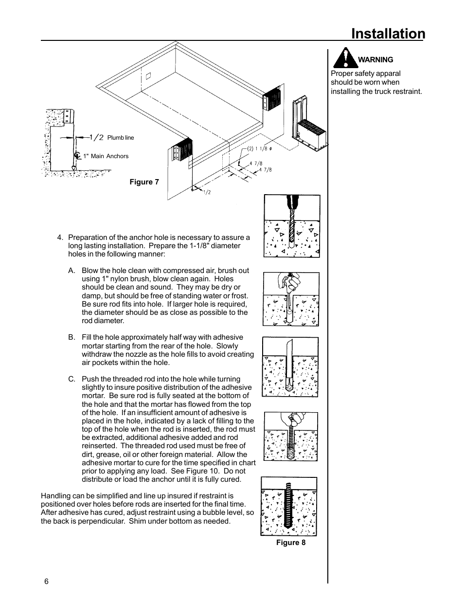 Installation | Poweramp HSAR 11.1996 User Manual | Page 8 / 25