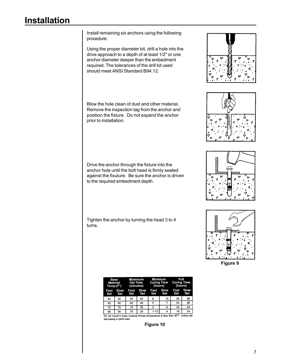 Installation | Poweramp HSAR 11.1996 User Manual | Page 9 / 25