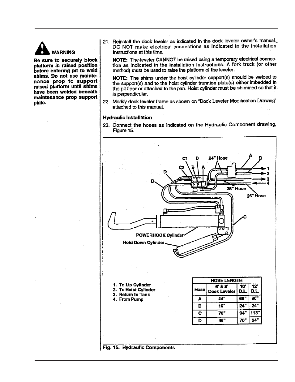 Installation | Poweramp POWERHOOK P4111-0010 5.2006 User Manual | Page 17 / 56