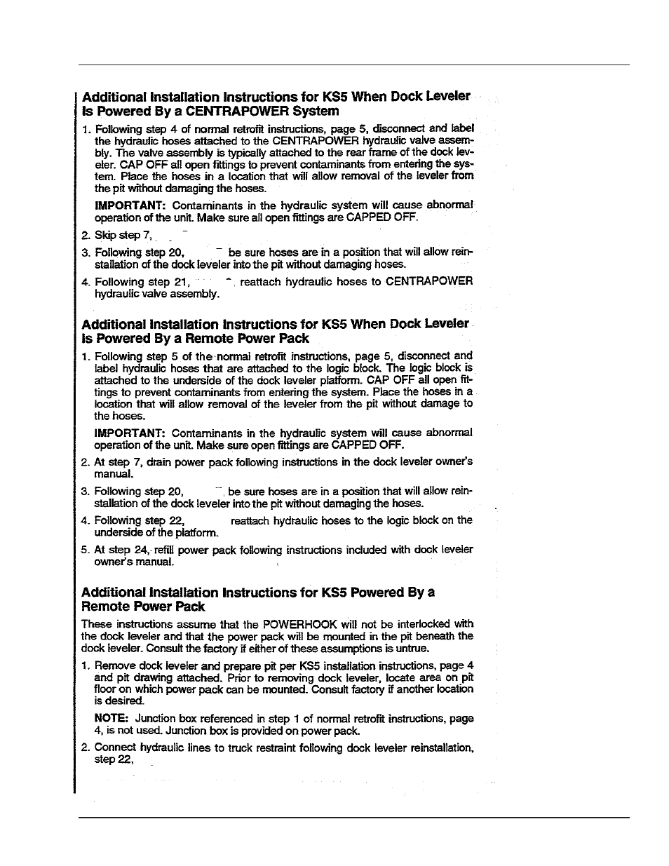 Installation | Poweramp POWERHOOK P4111-0010 5.2006 User Manual | Page 19 / 56