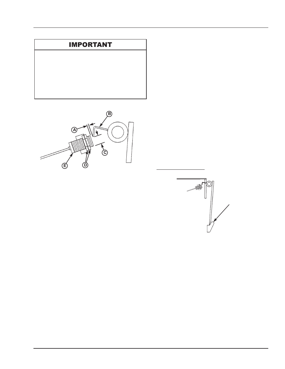 Optional equipment adjustments, Important | Poweramp POWERHOOK P4111-0010 5.2006 User Manual | Page 37 / 56