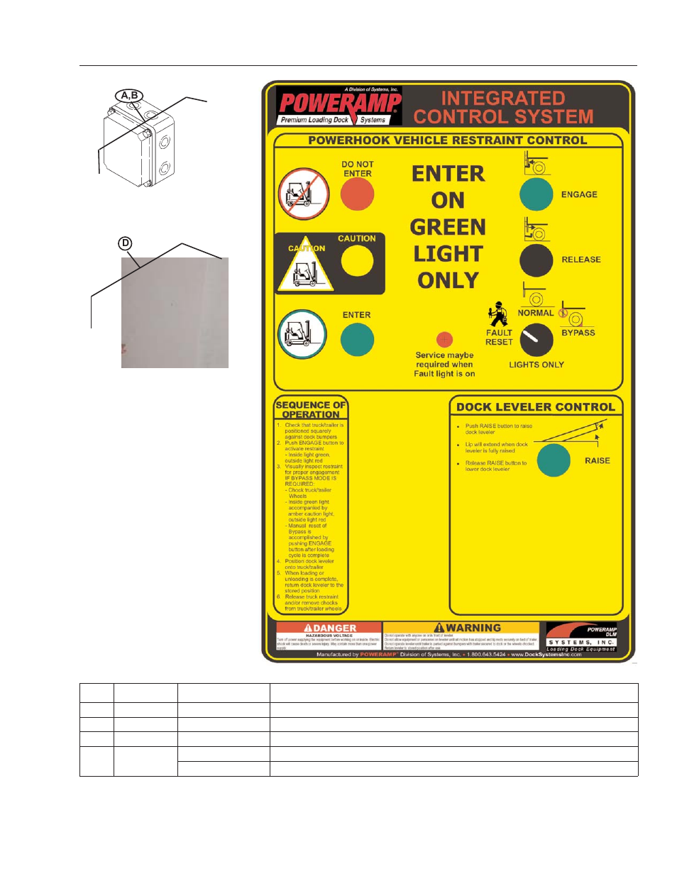 Parts | Poweramp POWERHOOK P4111-0010 5.2006 User Manual | Page 49 / 56