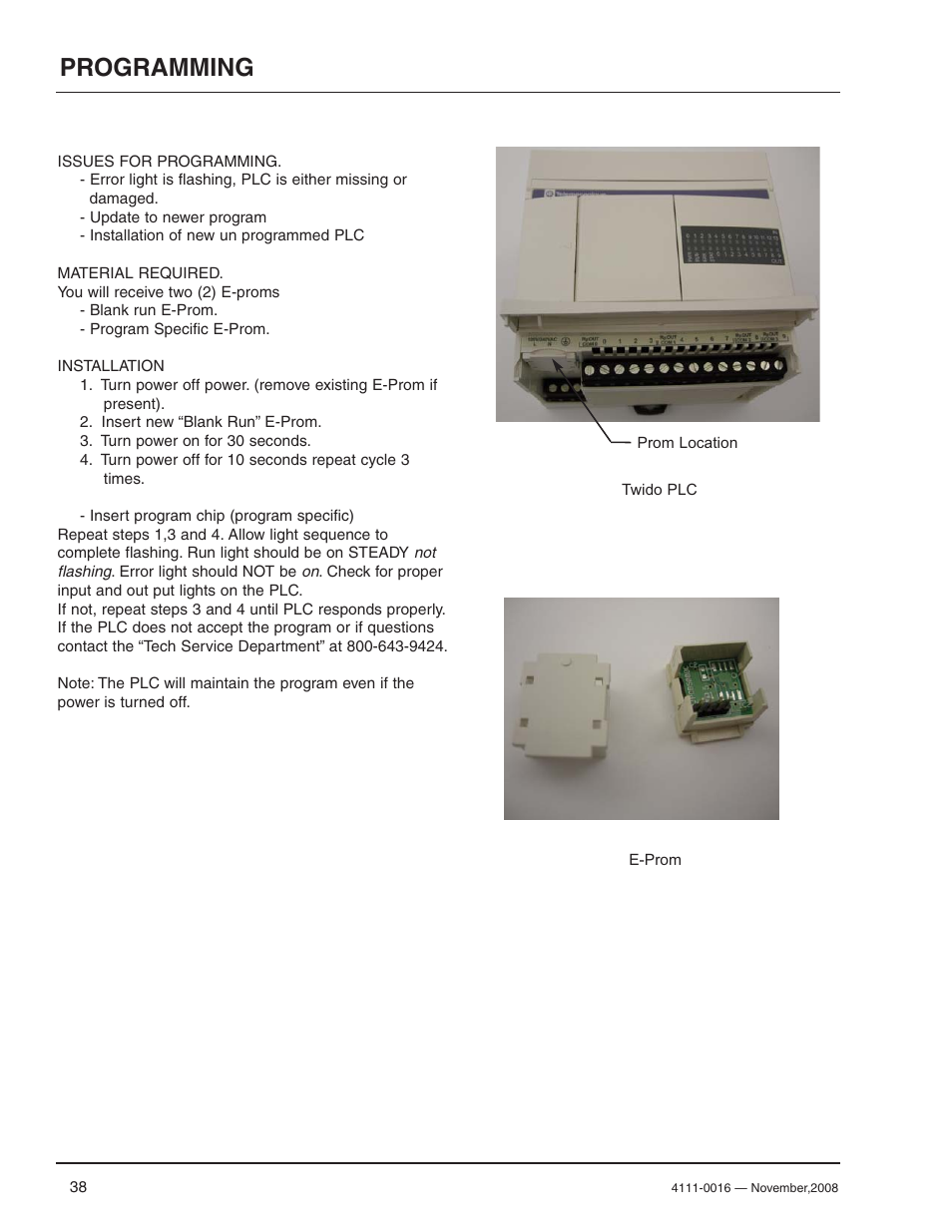 Programming | Poweramp POWERHOLD 4.2009 User Manual | Page 40 / 56