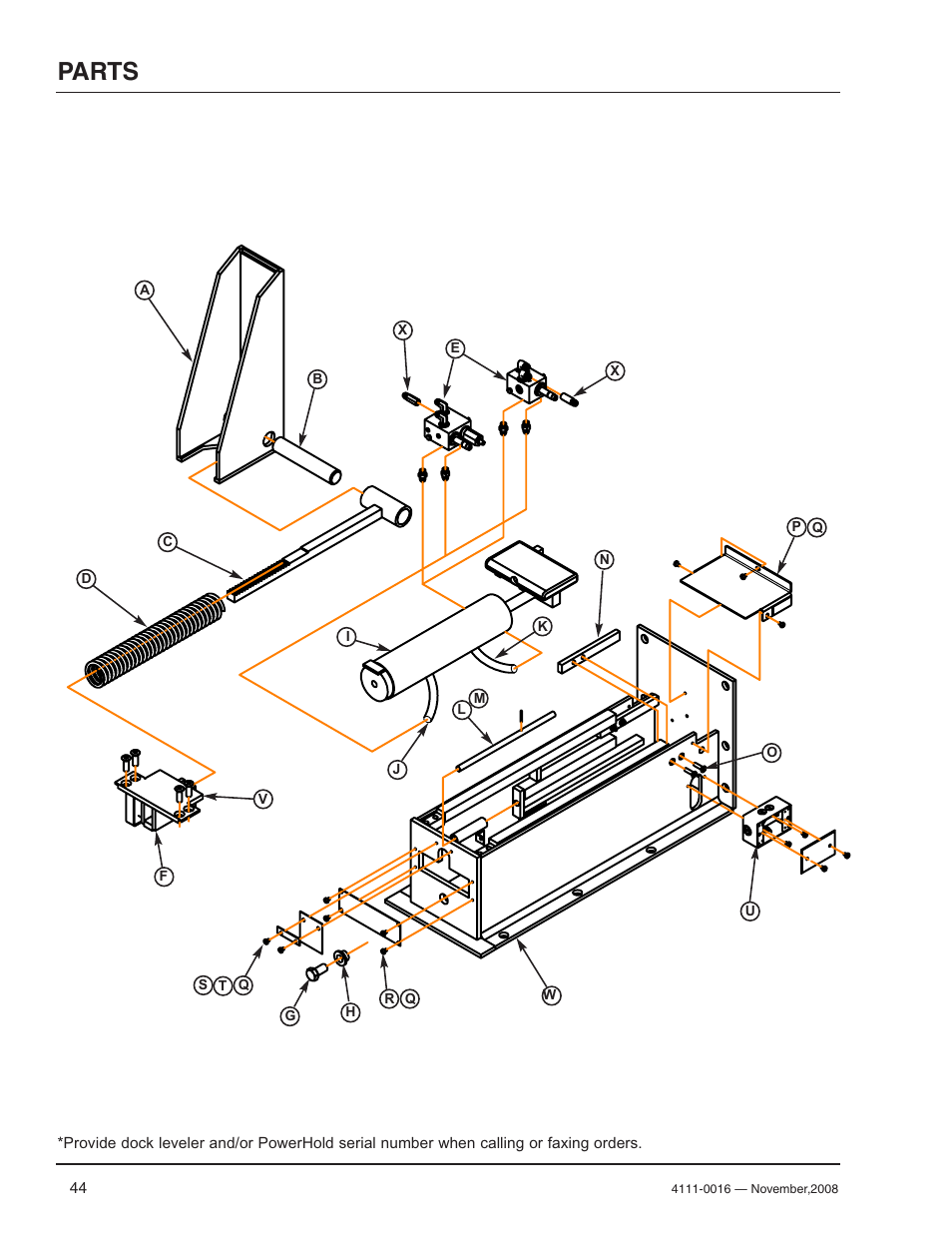 Parts | Poweramp POWERHOLD 4.2009 User Manual | Page 46 / 56