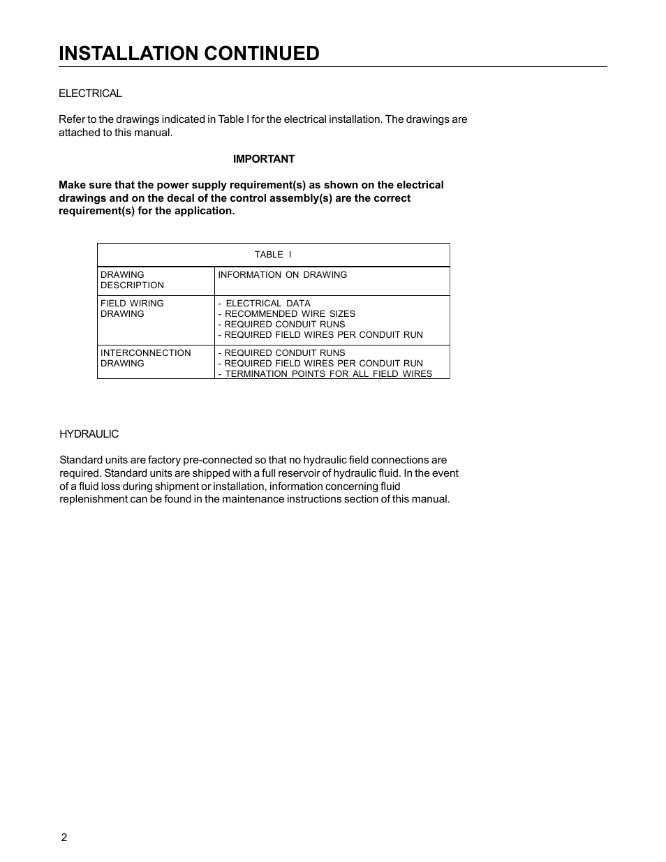 Installation continued | Poweramp POWERHOLD STD & SC 11.2006 User Manual | Page 6 / 20